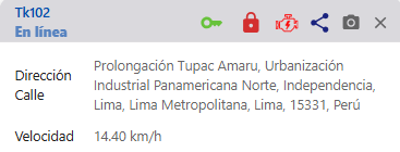 Ejemplo de rastreo